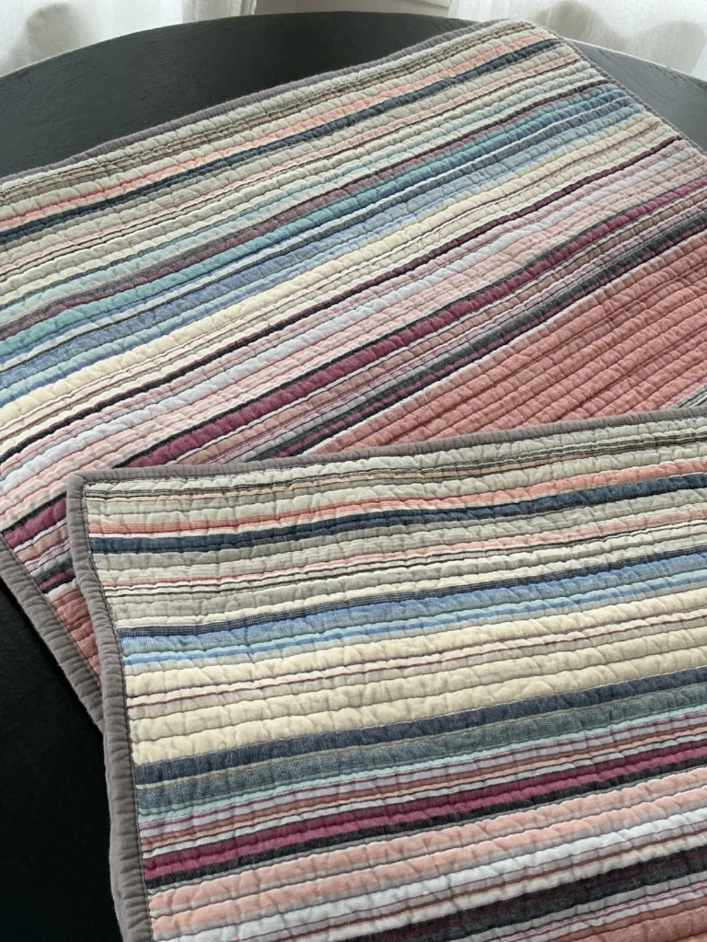 Martha Stewart 100% Cotton Textured Pillow Cases